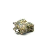 Unikite stone pendant SKU#M2684mossgreen