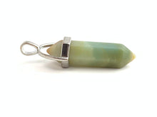 Amazonite Silver Plated Pendant Sku#M1434
