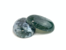 Moss Agate Oval Cabochon Sku#M1999