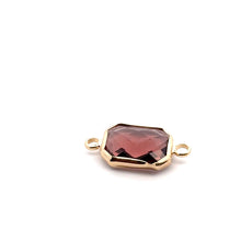 Champagne rectangle shape crystal charm,SKU#M2147champagne