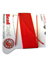 Coral Bead Cord - Perlseide