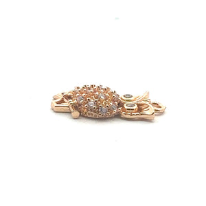 Owl Charm, Gold Plated, Sku#M3125