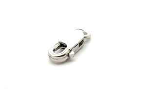14K white gold 3.83mm lobster claw, SKU#12-17-432/R