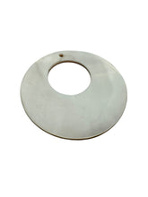 Round mother of pearl, carved, SKU#M2344