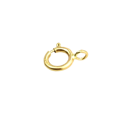 14K 6mm solid yellow gold clasp, SKU#11-75-193