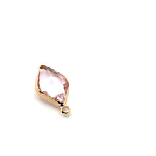 Diamond shaped charm SKU#M3105lightpink