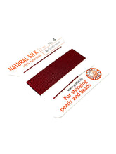Garnet Bead Cord - Perlseide
