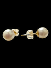 Japanese akoya pearl studs, 14KGF, SKU#Jakoya8