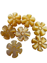 Yellow Flower mother of pearl, SKU#M4638