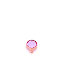 Pink Diamond shape charm, SKU#M21456pink