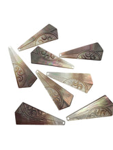 Carved Tahitian mother of pearl, SKU#M2283
