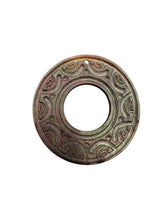 Round carved mother of pearl, SKU#M2338