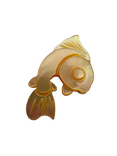 Yellow fish mother of pearl, SKU#M4325