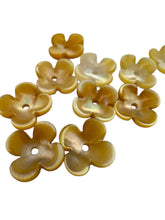 Tiny Yellow Flower Mother Of Pearl, SKU#M3646