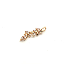 Gold leaf charm SKU#M3119