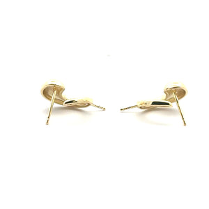 Gold plated earring, peg for for pearl, SKU#M3757G