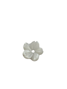 10mm white flower mother of pearl, SKU#M4604