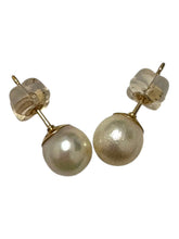 Japanese akoya pearl studs, 14KGF, SKU#Jakoya1