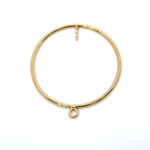 14KGF round drop W/ Peg, SKU#4003525P