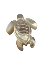 White turtle Mother of Pearl, SKU#M391