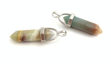 Amazonite Silver Plated Pendant Sku#M1434