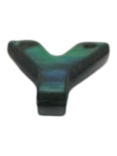 Abalone MOP letter pendant “Y”