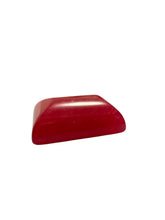 Ruby jade bead, SKU#M875