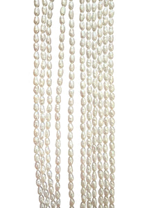 4-41/2 mm Rice pearls, SKU#RicePearls