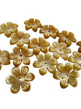 Yellow Flower Mother Of Pearl, SKU#M4625