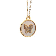 Butterfly Charm, Gold Plated, M4427
