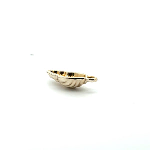 Shell charm, gold plated, SKU#M3099