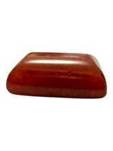 Orange agate jade bead, SKU#M873