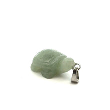 Turtle shaped aventurine pendant SKU#M2184