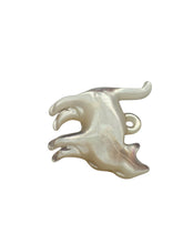 White cat Mother Of Pearl, SKU#M159
