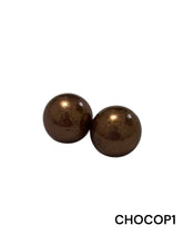 Chocolate Pearl pairs, 8mm - 9mm.SKU#Chocop1-Chocop10