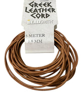 Natural Greek Leather Cord