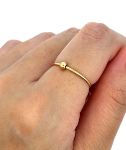 14KGF spinner ring ( Size6 ) SKU#405301R6