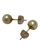 Japanese akoya pearl studs, 14KGF, SKU#Jakoya2