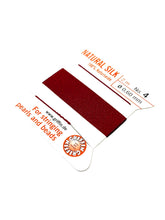 Garnet Bead Cord - Perlseide