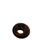 Brown and black marble gemstone beads, SKU#M2990