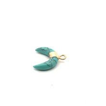 Turquoise half moon charm SKU#M2700
