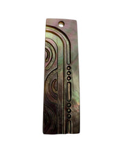 Rectangle carved mother of pearl, SKU#M34516