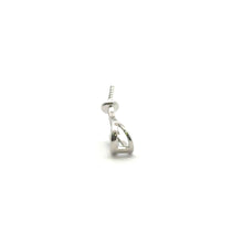 Mermaid tail silver plated with add on Peg,SKU#M3733S