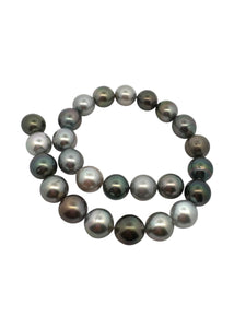 100% Natural Tahitian pearl strands, AAA, 15-17mm. SKU#THP123