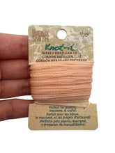 Waxed Brazilian Cord.