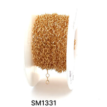 5x3.3mm Oval Triangular Chain, Sku#SM1332