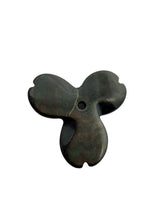 Carved MOP, tear drop shape mother of pearl. SKU#M4683