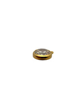 6mm, Gold filled , 3A, Cubic Zicronia Bezel 
SKU#4000059SD4
