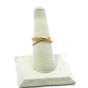 14KGF Size 6 Rolling ring (1.0mm)