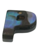 Mother Of Pearl Initials Pendants “P”
